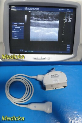 GE M12L (13-5 Mhz) Linear Array Ultrasound Transducer Probe *TESTED* ~ 19467