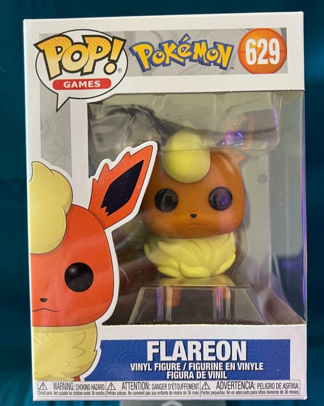 Funko Pop Games Pokémon Eevee Flareon Fogo 629 com o Melhor Preço