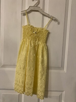 Dress Kids Yellow Size 4T