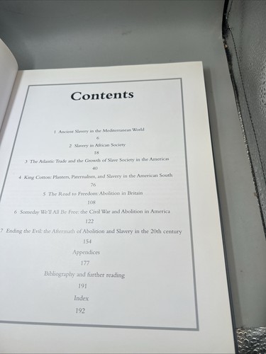 Slaves and Slavery by Duncan Clarke Vintage 1998 HC/DJ Illustrated - 第 7/19 張圖片