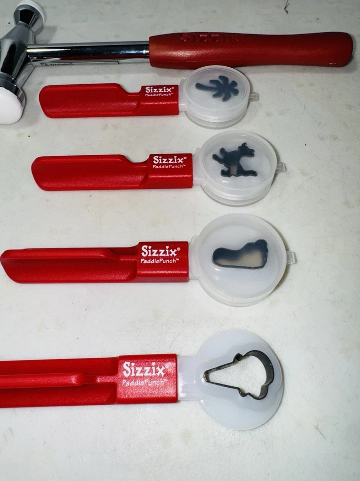 Sizzix Декоративное Ремесло Высеченные Формы Набор Пробойников для Весла - Изображение 2 из 2
