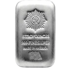 5 oz Silver .999 Cast Bar
