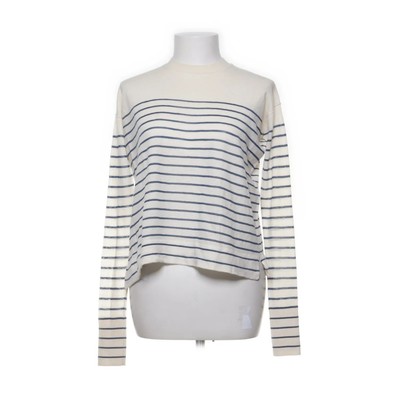 Forte Forte, Strickpullover, Größe: S, Weiß/Blau, Kaschmir/Viskose #EKY