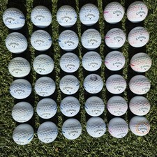 36 CALLAWAY SuperSoft Splatter 360 Used Golf Balls 4A/5A Free Shipping