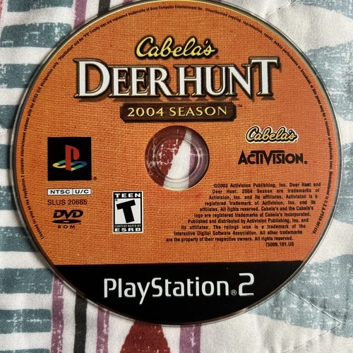 Cabela's Deer Hunt: 2004 Season (Sony PlayStation 2, 2003) Disc Only