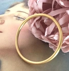 Vintage Jewellery Yellow Matte Gold Golf Bangle Antique Deco Jewelry