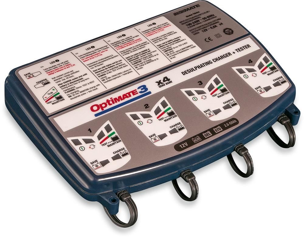 Tecmate Optimate 3 TM-454 Battery Charger 3-50Ah - Image 2