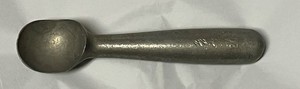 NUROLL VINTAGE ICE CREAM SCOOP 7 1/4" ALUMINUM TOLEDO, OH USA 1937 PAT.