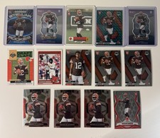 Panini 2025 Shedeur Sanders Browns Rookie Card Lot - 14 Cards Select Prizm Score