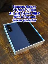Samsung Galaxy Z Fold6 512GB AT&T / Cricket ONLY SM-F956U Clean IMEI