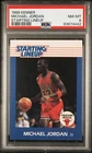 1988 Kenner Starting Lineup Cards Michael Jordan PSA 8 NM-MT Chicago Bulls