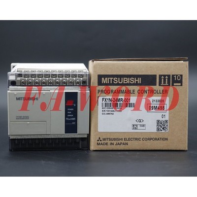 1PC Mitsubishi New PLC MELSEC FX1N-24MR-001 FX1N24MR001 free shipping