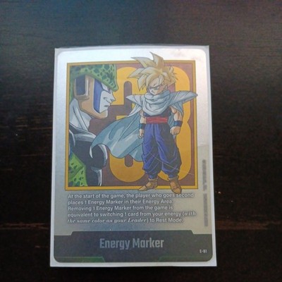 Dragon Ball Super Card Game Energy Marker Cell Son Gohan E-81 Regular