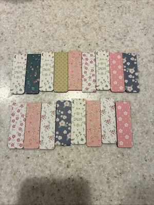 17 Pack Magnetic Bookmarks Bulk Book Marks for Reading Women Men Colorful