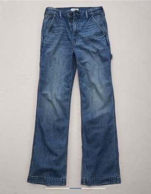 American Eagle AE77 Women s Premium StovepipeCarpenter Jean Size 4 Reg 27W