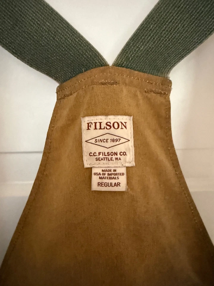 FILSON TIN CLOTH (WAXED) GAME BAG DARK TAN - Bild 3 von 4