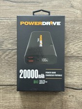 PowerDrive 20000 mAh Power Bank USB-C  USB-A PDPB20000 - BRAND NEW