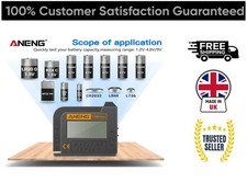 Battery Tester AA/AAA/C/D/9V/1.5V Square Battery Tester