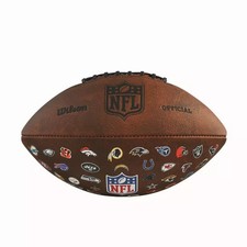 Ballon de Football Américain Wilson NFL Throwback 32 Team logo