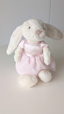 Jellycat Ballerina Bella Bunny In Plush Pink Dress Soft Toy Retired
