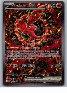 oricorio pokemon card price 56/145 (League Promo) [League & Championship Cards]  Plug [Fire][Colorless] Oricorio 2023 Scarlet & Violet: