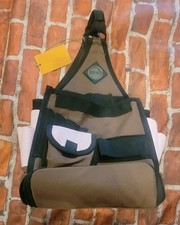 Tote-ally Cool On the Go Craft Tool Bag Pink Brown Canvas Womens Nwt