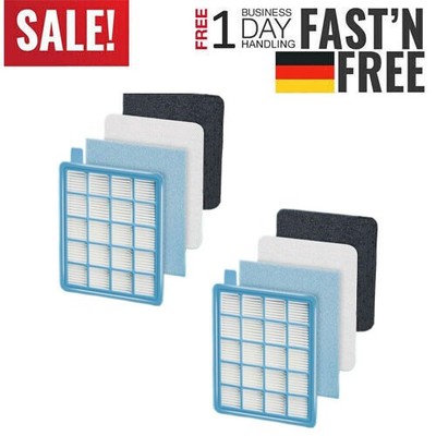 2er Pack Filterset für Philips FC8058/01 PowerPro Active, Compact wie FC8477/91