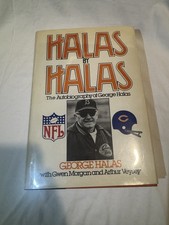 George Halas Signed “Halas by Halas” Autobiography – Autographed Copy