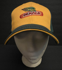 Dekalb Corn Seed Embroidered Green Yellow Strapback Adjustable Hat Cap Trucker