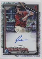 2024 Bowman Chrome Prospect Mega Box Auto Jack Hurley #BMA-JHU Auto 1u6