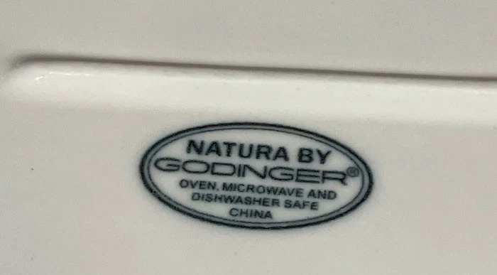 NATURA GODINGER LARGE OVAL SERVING PLATTER CHROME FOOTED SERVING RACK 16" X 11" - Image 3 of 4