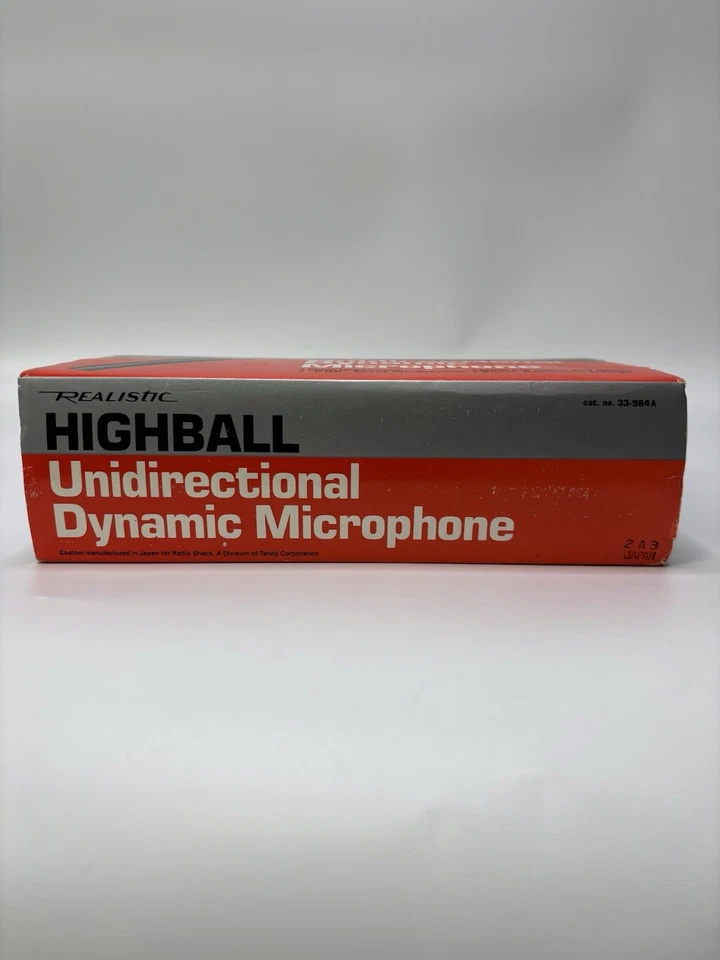 Realistic 33-984A Highball Unidirectional Dynamic Microphone - Image 4 of 4