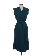 Uniqlo U Women Green Casual Dress XS