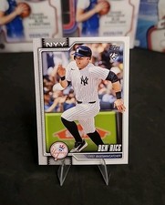 2026 Topps Series 1 Ben Rice #133 New York Yankees