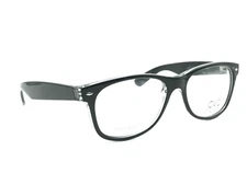 CLEARVISION CVO W908 Women's Black Crystal Square Round Eyeglasses 55-17 145