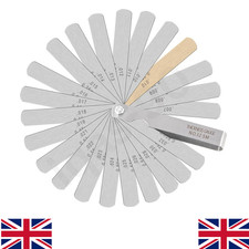 NEW 32X Feeler Gauge Dual Reading Combination Feeler Gauge Metric