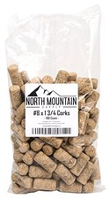 NMS Uva Amorim #8 #8 Premium Corchos Aglomerados Naturales 7/8" x #8 x 1 3/4"
