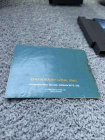 KARATE CHAMP - Nintendo NES (Authentic) Game, with Manual RARE wow!