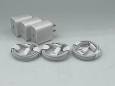 3 Chargers! Original USB-C to USB-C  20W Charger Cube, for iphone, android