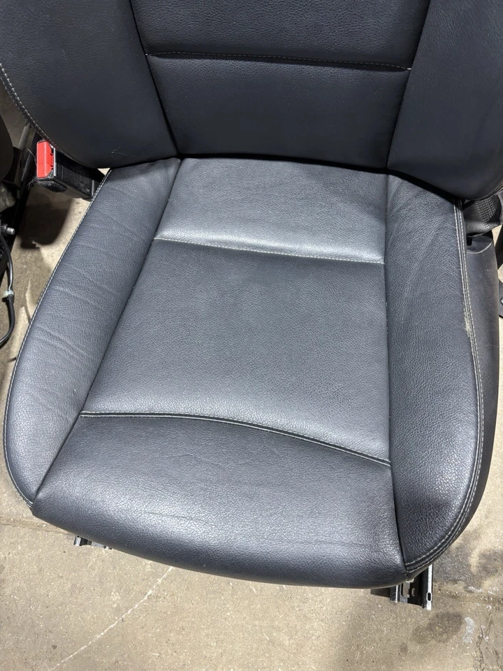 JUEGO ASIENTOS DELANTEROS BMW X3 11-17 cuero negro conductor y pasajero izquierdo y derecho A++++ Foto 2 de 4
