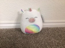 Sofia The Unicorn Squishmallow Stuffed Plush 8 Rainbow Tie-Dye New with Tag