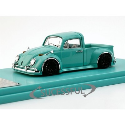Liberty 1/64 Green VW Beetle Pickup Sport Diecast MetalCollectible CarNew Sealed