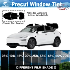 Computerized Custom PreCut 2Ply Window Tint Film Kit For Tesla Model Y 2025-2026