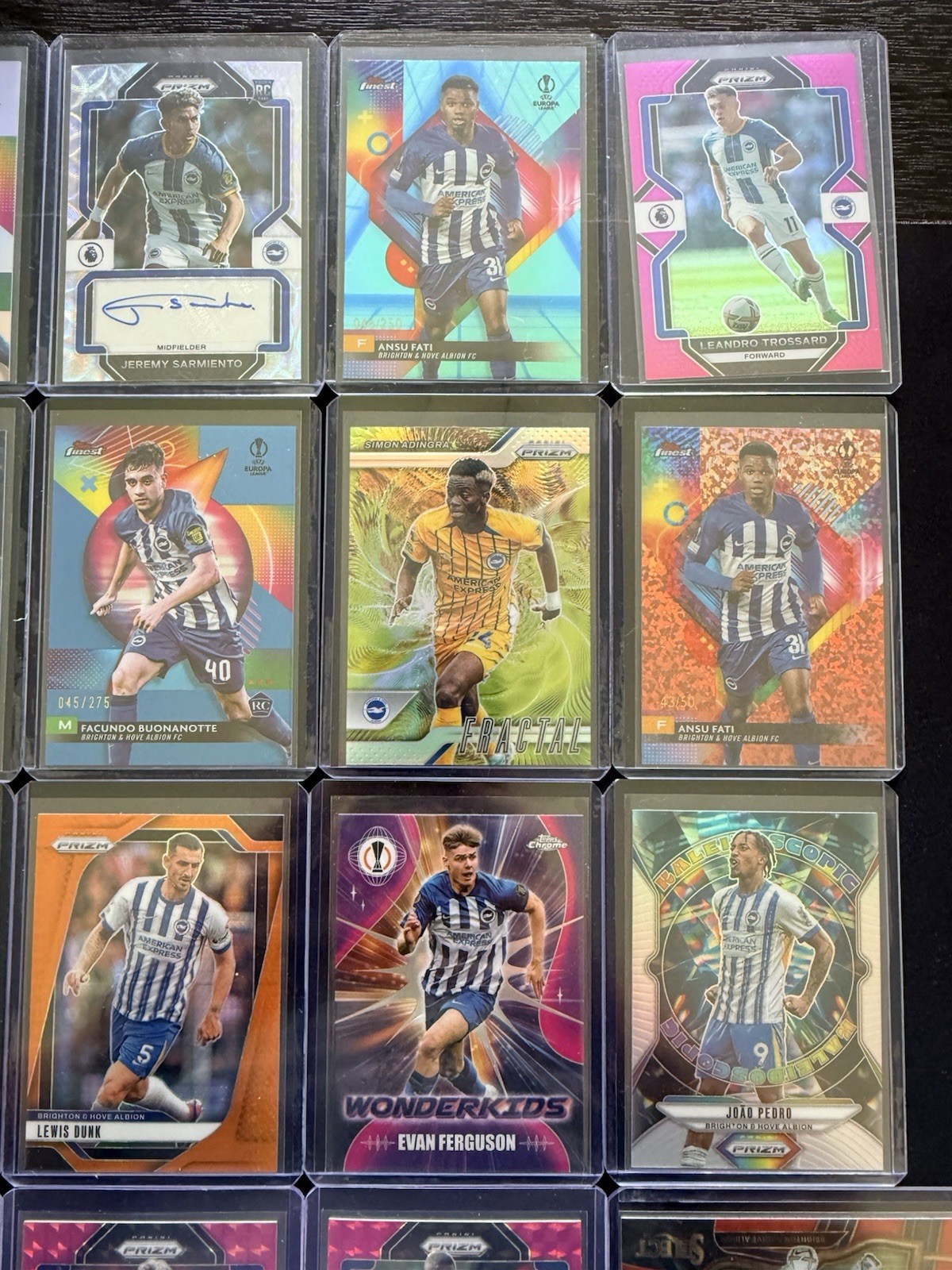 Brighton 20 Card Lot 50% Off Comps Autos Numbered RCs Sarmiento Trossard Grob view 5