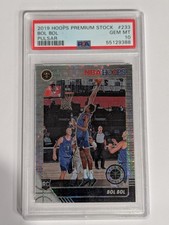 2019-20 NBA Hoops Premium Stock #233 Pulsar Prizm Bol Bol RC PSA 10