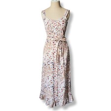 Japna Country Ditsy Floral Midi Sundress S Boho Festival Cowgirl Backyard Picnic