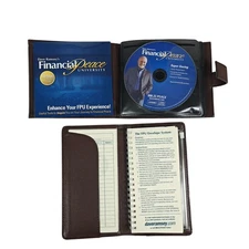 Dave Ramsey Financial Peace University Kit With Leather Envelope System CDs