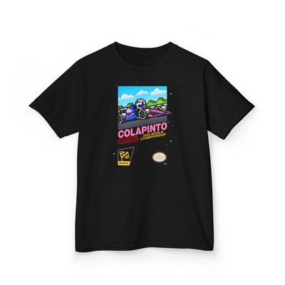 Colapinto 8-bit Game Kids Heavyweight 100% Cotton T-shirt