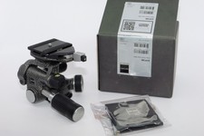 Gitzo 3-Way Fluid Head GHF3W for Tripods, Arca-Type Clamp & Plate. BOXED. Pouch.