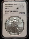NGC MS70 2023 American Silver Eagle One Dollar 1oz 999 Silver Coin-154